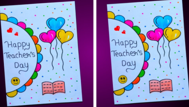 Happy Teachers Day Card Ideas